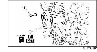 FRONT OIL SEAL REPLACEMENT [MZ-CD 1.6 (Y6)] MAZDA MAZDA3 1G 2007 DIY