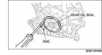 REAR OIL SEAL REPLACEMENT [ZJ, Z6] MAZDA MAZDA3 1G 2007 DIY Repair Guide
