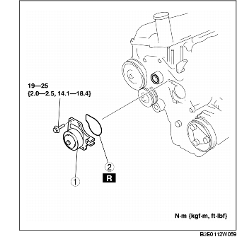 WATER PUMP REMOVAL/INSTALLATION [ZJ, Z6] MAZDA MAZDA3 1G 2007 DIY