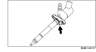 FUEL INJECTOR REMOVAL/INSTALLATION [MZ-CD 1.6 (Y6)] MAZDA MAZDA3 1G