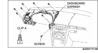 DASHBOARD GARNISH REMOVAL/INSTALLATION MAZDA MAZDA3 1G 2007 DIY