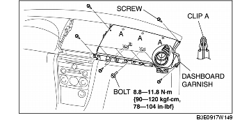 DASHBOARD GARNISH REMOVAL/INSTALLATION MAZDA MAZDA3 1G 2007 DIY